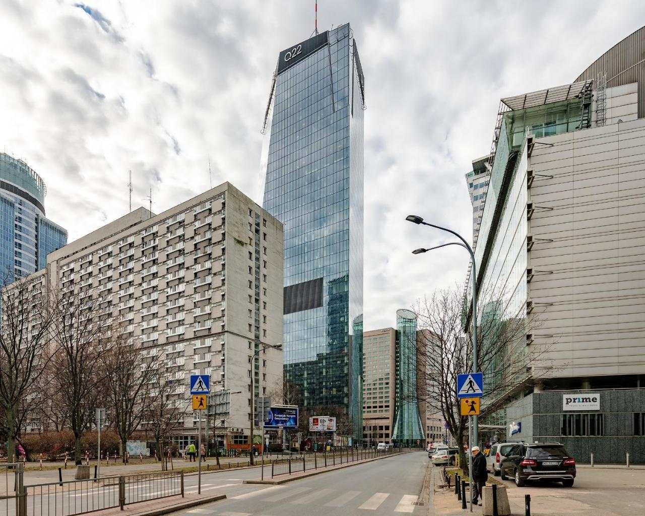Grzybowska P&O Serviced Apartments Warszawa Exteriör bild